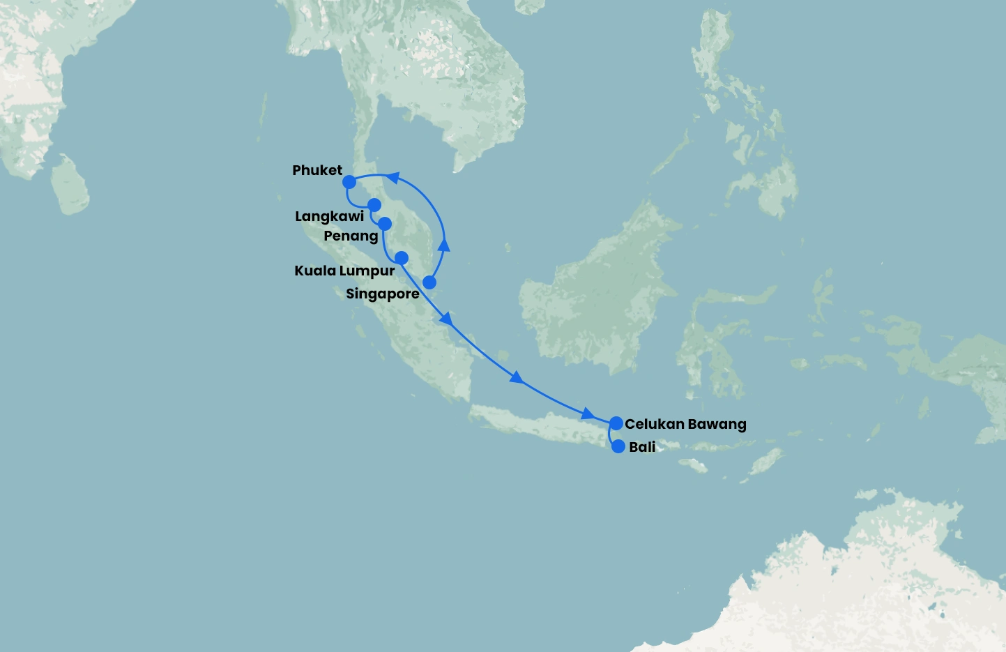 Singapore, Bali, Malaysia & Thailand with Celebrity Millennium